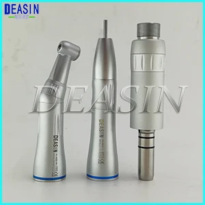 2 Holes kit Топ Стоматологическая низкой Скорость наконечник Комплект воздушная турбина прямой угловой наконечник пневматический двигатель Hesperus внутренним воденым спрей 2/4 отверстия - Цвет: 2 Holes kit