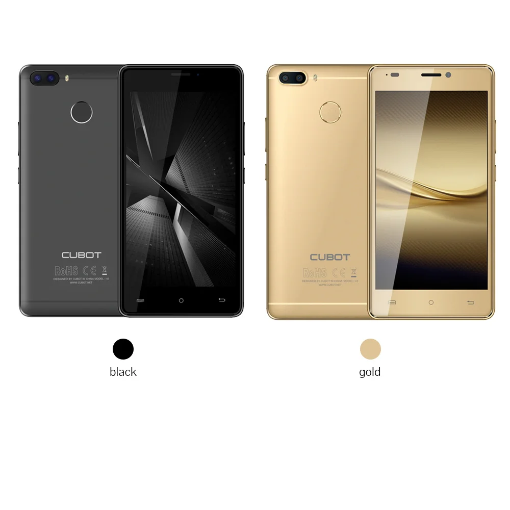 Cubot H3 6000mAh Big Battery OTG 5.0 Inch HD Android 7.0 MT6737 Quad Core 3GB+32GB Smartphone Rear Dual Camera 4G LTE Finger ID|Смартфоны| |
