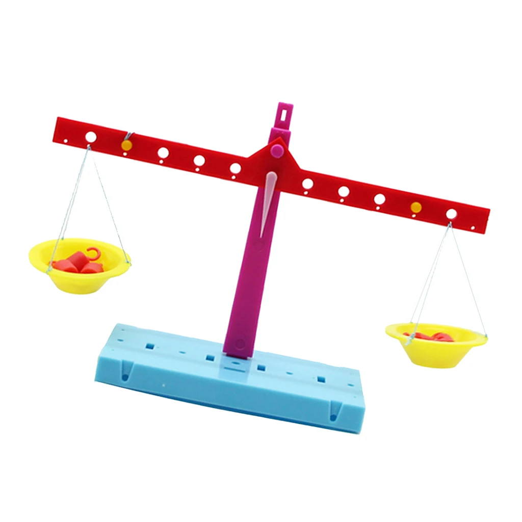 Scale Balance DIY Scientific Experiment Science Kits Learning Scale Weight for Kids Children Educational Toy School Supplies