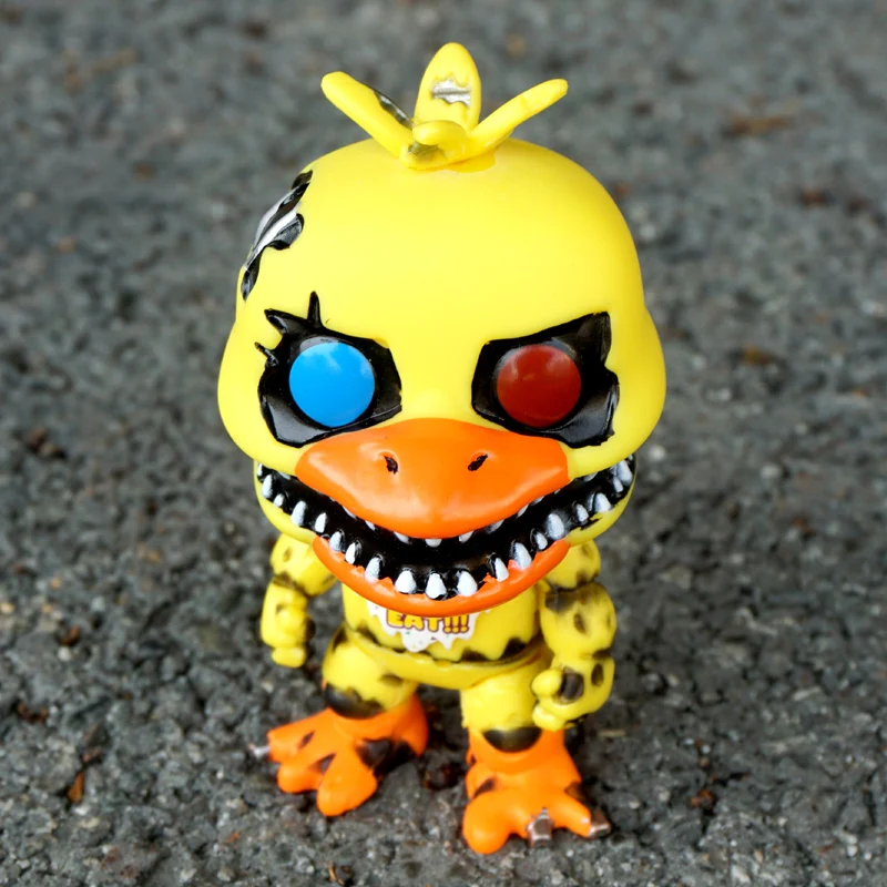 2 шт./компл. Five Nights At Freddy's игрушки FNAF ПВХ фигурки Куклы Бонни и Чика Фокси Фредди 5