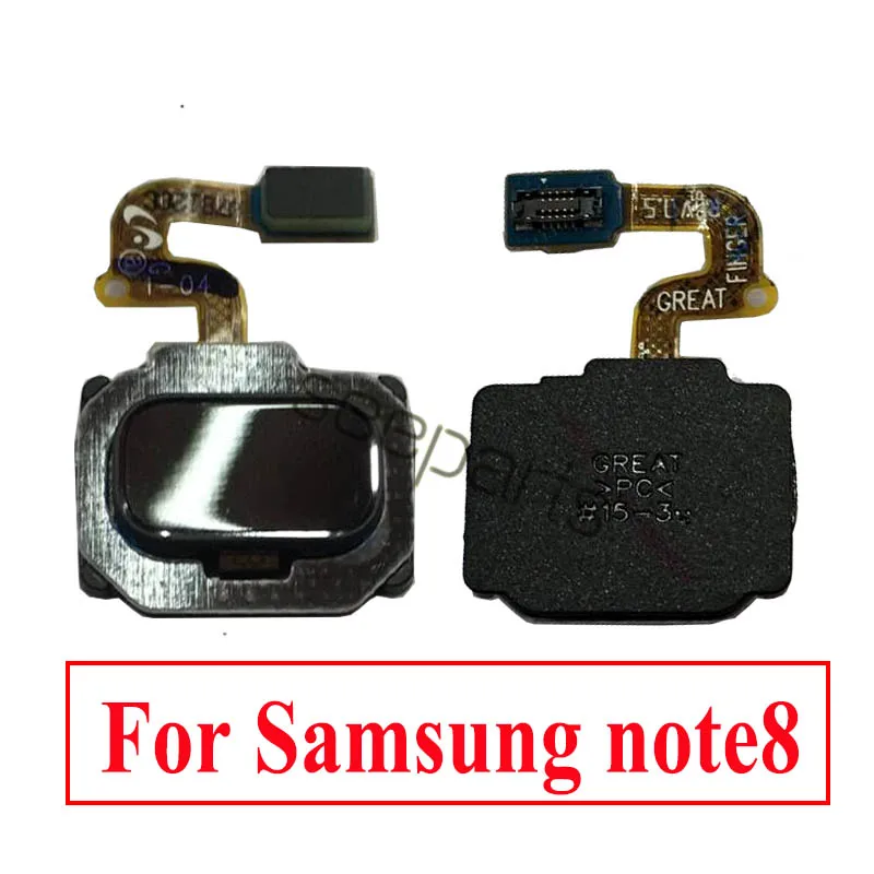 Touch ID Fingerprint Sensor Home Menu Button Flex Cable For Samsung Note 8 Replacement Parts For 2
