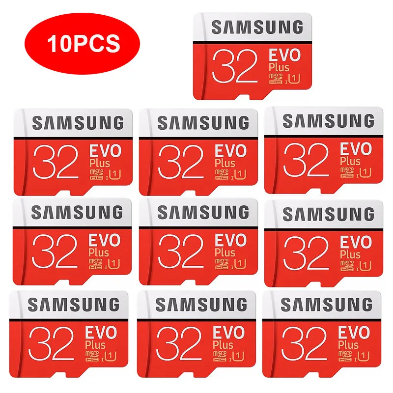 Samsung 1 шт./10 шт. карта памяти Micro SD 512 ГБ 256 ГБ 128 Гб 64 ГБ 32 ГБ microsd карты дропшиппинг TF автомобильный карт