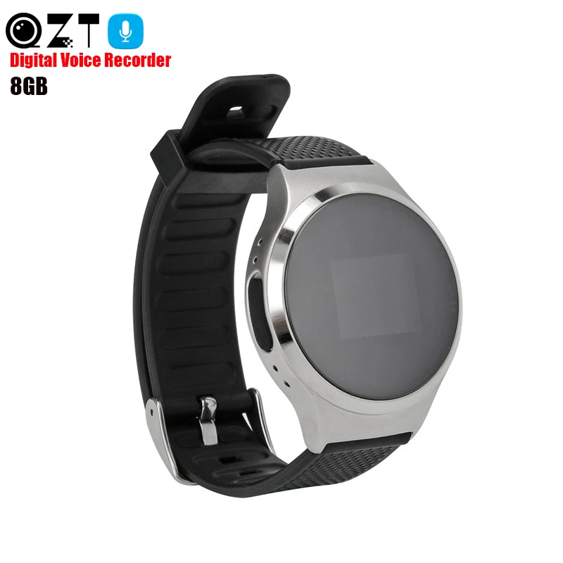 QZT Digital Voice Recorder Watch Professional Audio Recorder Dictaphone