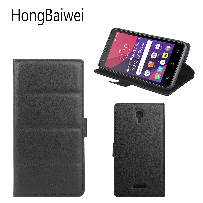 

Phone Cover for Alcatel Pixi 4 5.5 5012G 5012F mobile phone holster For Alcate Pixi 3 45X Shine Lite Mobile wallet holster