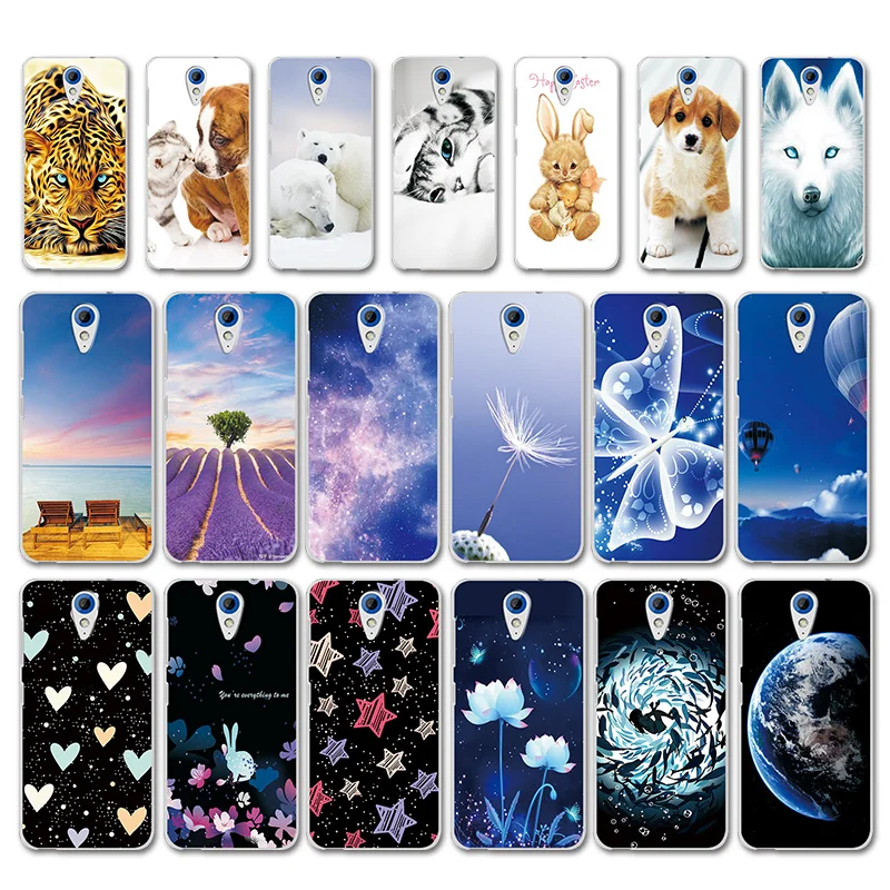 

Love Heart Fundas For HTC Desire 620 620G Case Cover Soft Silicone Capa Sky Star For HTC Desire 820 Mini 820min Phone Bags Coque