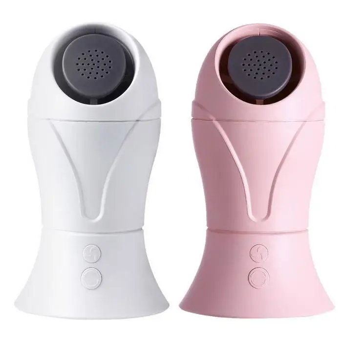 

Automatically Rotate USB Fan Desktop Charging Aromatherapy 1.2M 5V Mini Leafless Fan 2 Colors