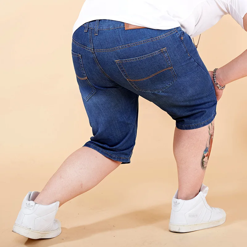 Plus Size 40 42 44 46 48 Can 150kg Men Denim Jeans Shorts 39in Jeans