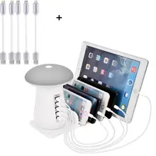 5 портов Мульти USB зарядное устройство зарядная станция с быстрой зарядкой 3,0 порт для iPhone Xiaomi samsung мобильные телефоны банки питания планшет