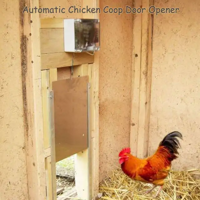 Us 12126 6 Offzorasun Automatic Chicken Coop Door Opener Controller Door Kit With Timer Auto Close Chicken Coop Cage Poultry Farm Accessories In