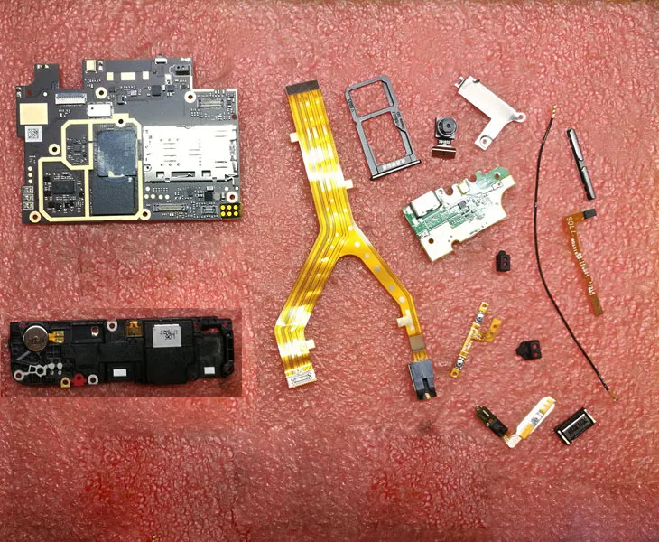 

RYKKZ For Hisense A2 motherboard battery card link fingerprint button cable plug small board camera head speaker button
