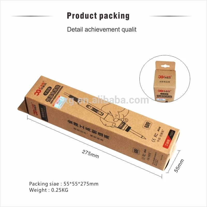 CXG-907c Welding Equipment Electric Soldering iron 110V/220V Adjustable Temperature EU plug Repair tools Solder Soldering iron