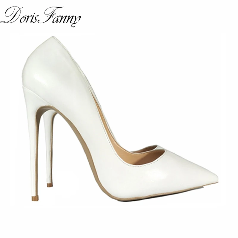 DorisFanny-White-High-Heels-pumps-women-genuine-leather-wedding-shoes-bride-Sexy-Stilettos-Women-Shoes (5)