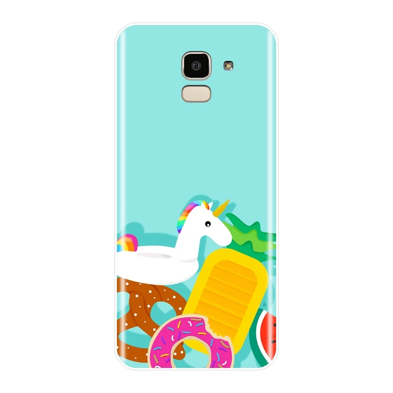 Чехол для телефона Samsung Galaxy J4 J6 J8 Plus 2018 J3 J5 J7 2015 2016 2017 J2 Prime мягкий силиконовый