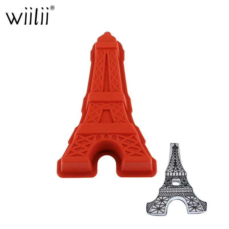 

Silicone Paris Tower 3D Silicone Mold For Chocolate Pastry Mould Creative Fondant Cake Decorating Tool Kitchen Baking Molds