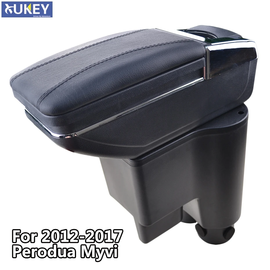 

Armrest For Perodua Myvi 2012 - 2017 Arm Rest Rotatable Storage Box Decoration Car Styling 2013 2014
