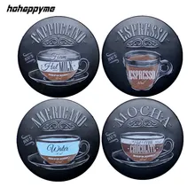 Круглая металлическая жестяная вывеска кофе Паб Клуб галерея плакаты с советами винтажная табличка настенная кафе декоративная пластина 30 см