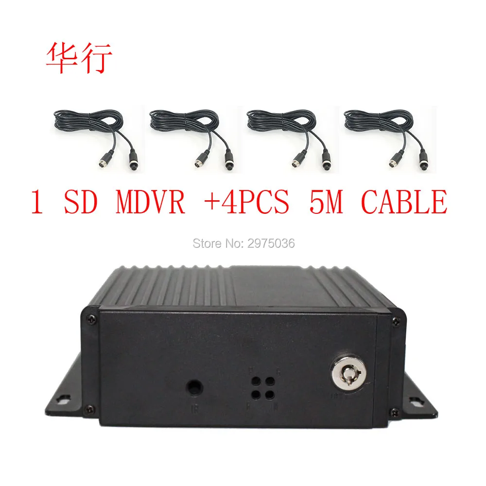AHD MDVR 4CH 720P/960H Мобильный dvr H.264 использовать HI3520DV200 основной чип SD автомобильный с 4