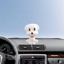 Автомобиль встряхивания голова куклы Собака авто украшение Стиль наклейка милые цифры игрушка украшение кукольный рисунки из мультфильма ПВХ пластиковая фигурка орнаментом подарок