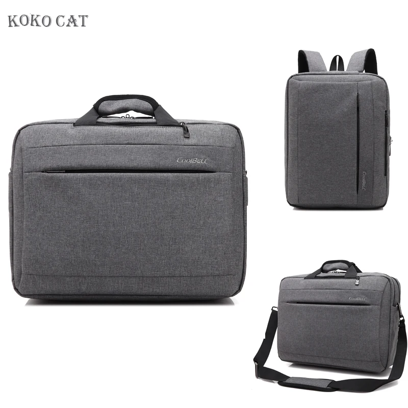 

Men Shoulder Bag 15.6 Inch Notebook Laptop Handbag Computer Backsack for Men Women Briefcase Messenger Solid Bags