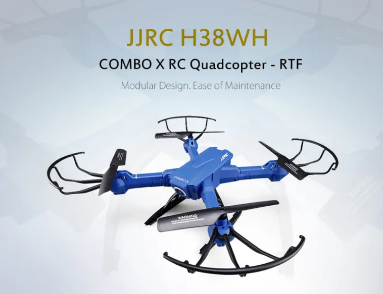 

JJRC H38WH RC Quadcopter WiFi Camera FPV Detachable Modular Arm Headless Mode