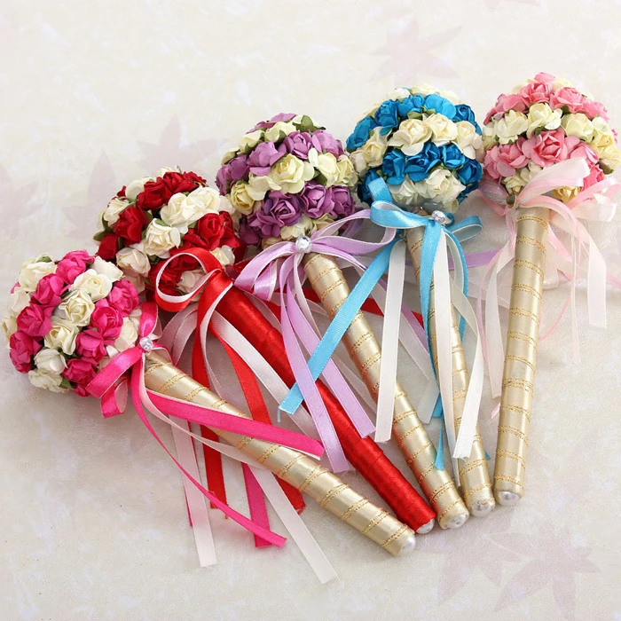 

Ballpoint pen wedding party birthday gift feather pen flower roller ball pen for wedding sign pen