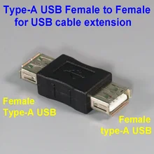 USB Тип Женский a-типа USB AF кабель конвертер USB-A мужской женский разъем адаптера OTG Функция