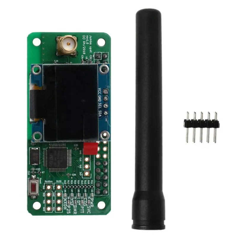 

2019 MMDVM Hotspot Support P25 DMR YSF NXDN For Raspberry Pi + OLED+ Antenna