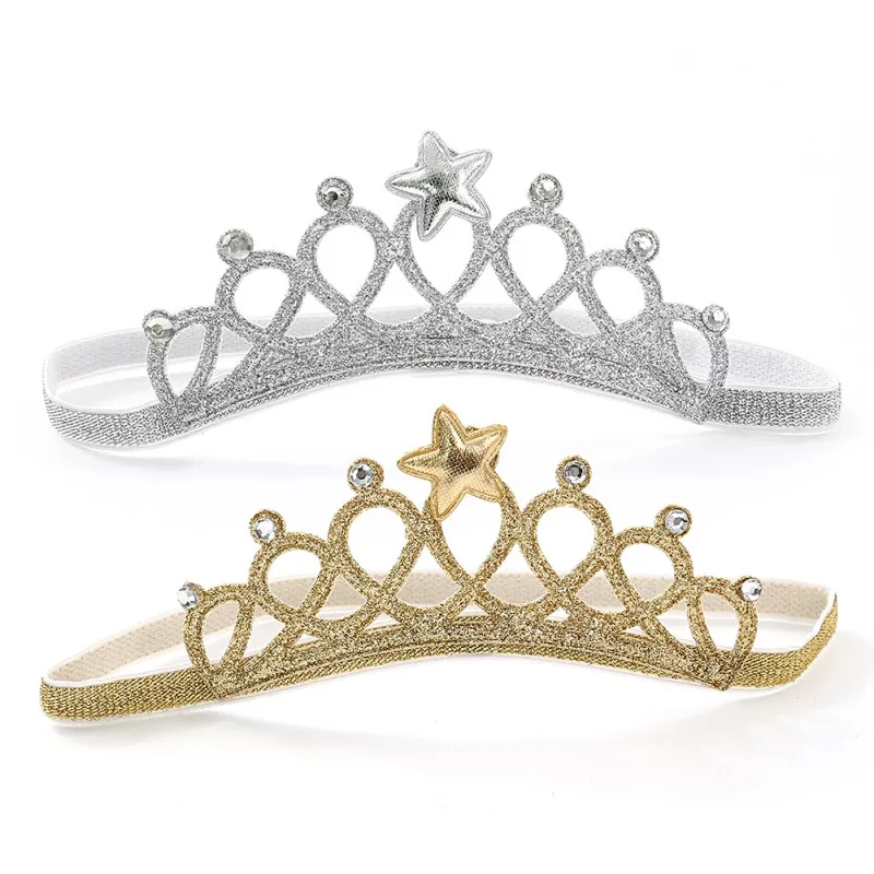 

Cute Baby Girls Crown Hair Band Children Hair Accessories Infant Kids Newly Fashion Headband