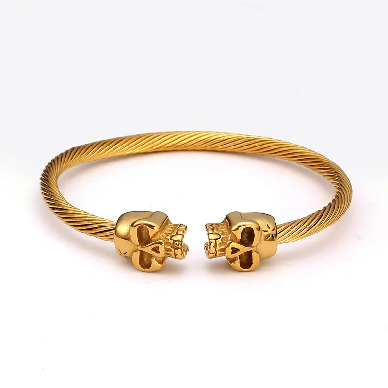 men skull bangles (13)