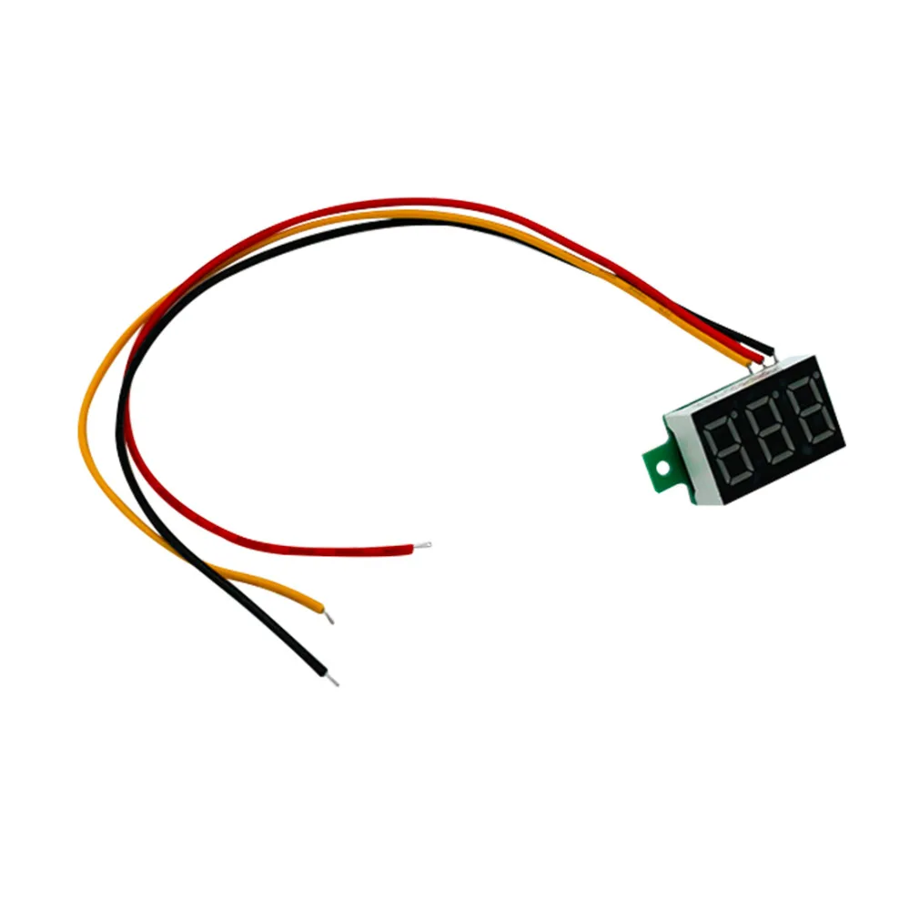 

Red LED display Mini Digital Voltmeter Voltage Tester Meter 0.36 Inch 4.5V-30V LED Screen Electronic Parts Accessories