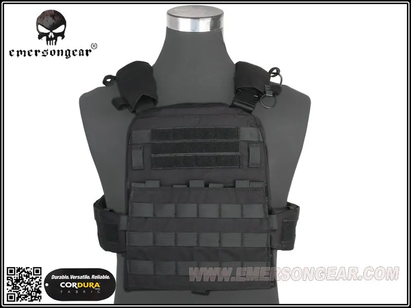Hunting Genuine Multicam Fabric AVS Vest EMERSON CP Style Adaptive Vest Heavy Version Airsoft Black EM7397BK
