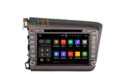 8'Quad Core Android 7,1 автомобильный dvd-плеер стерео автомобильный Радио gps навигация для Honda Civic Left 2012 2013 2014 2015 Поддержка Bluetooth