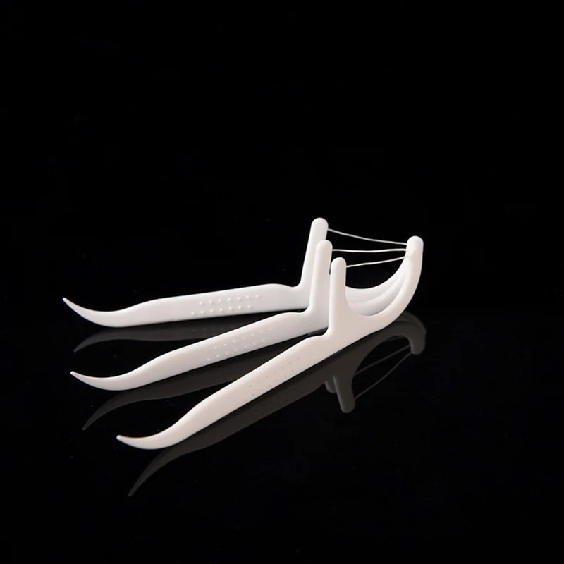 Зубная нить 300 шт. межзубная щетка зубная пластиковая щетка|floss picks|plastic tooth pickstoothpick