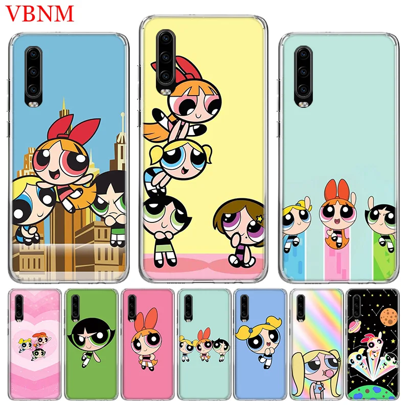 Специальный мягкий чехол для телефона Powerpuff девочек huawei P30 P20 mate 20 10 Pro P10 lite P Smart + Plus