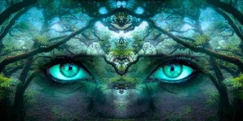 

GLymg DIY Embroidery Handicrafts Rhinestones Embroidery Diamond Painting Kits For Adults Emerald Forest Eyes Wall Arts Decor