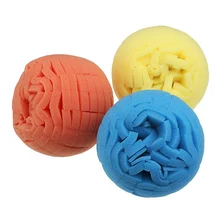 3.15Inch Wheel Waxing Polishing Sponge Ball Finishing Pad Round Disc Steel Ring Detail Polished Ball For For Automotive Sander