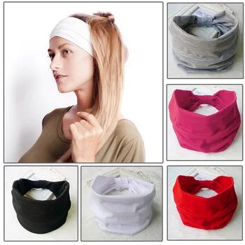 

2019 Women's Headband for Yoga or Fashion, Workout or Travel. Happy Head Guarantee. Super Comfortable. Designer Style & Quality.