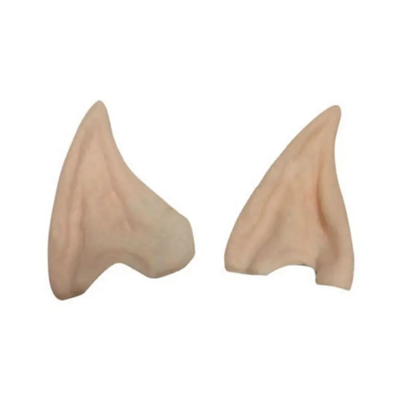 Costume Elf Fairy Ear Tips Hobbit Vulcan Spock Alien LARP Cosplay Tool Halloween