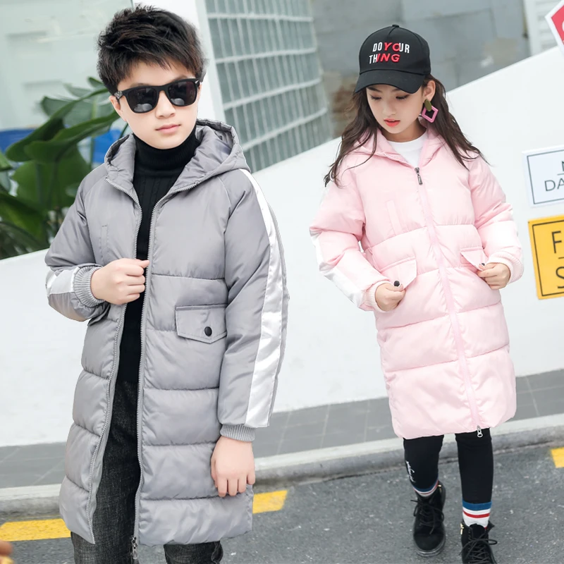 

2019 New Children's Cotton Jacket Winter Girl Jacket Baby Child Jacket Cotton Clothes Child Warm Warm Hoodie Children Clothing
