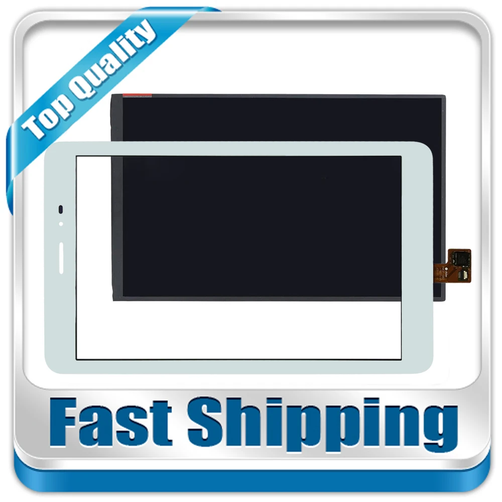 

New For Huawei T1-821L T1-821W T1-823L Replacement LCD Display Screen or Touch Screen Digitizer 8-inch Black White