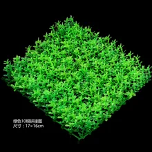 2 шт./лот* аквариума украшения моделирования пластиковые поддельные вода трава выдры лотоса Подкова craft подарок Шелковый цветок CP43