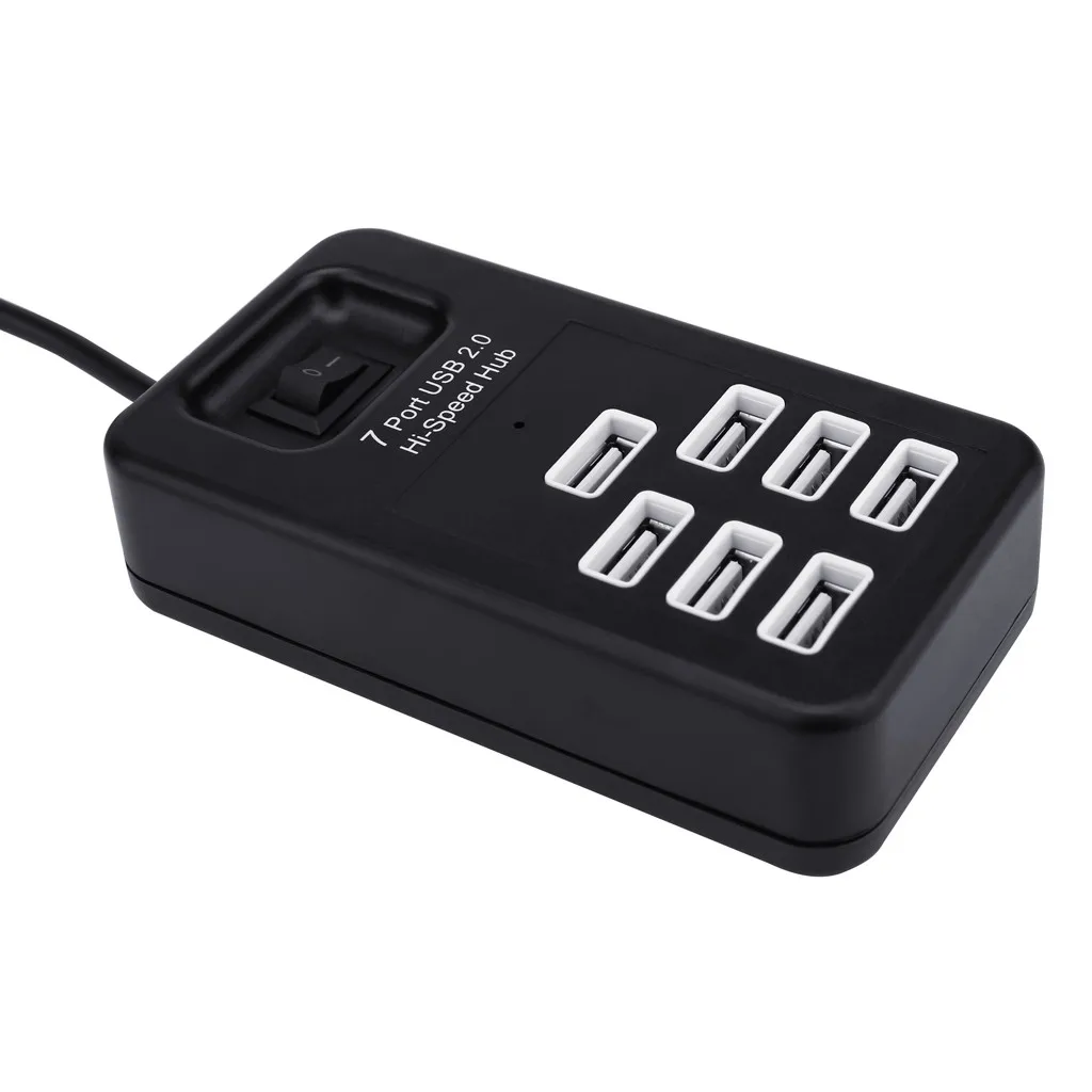 Sup порт 1 ТБ HDD 7 портов USB 2 0 высокоскоростной концентратор 480 Мбит/с выключателем