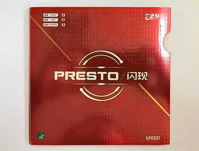 Оригинальные 729 PRESTO MAX Janpan импортные губки для торта, покрытие для настольного тенниса/резина для пинг-понга