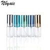 Nbyaic 5ml 10ml portable mini travel glass perfume bottle atomizer perfume bottle spray empty bottle multicolor aluminum cover ► Photo 3/6