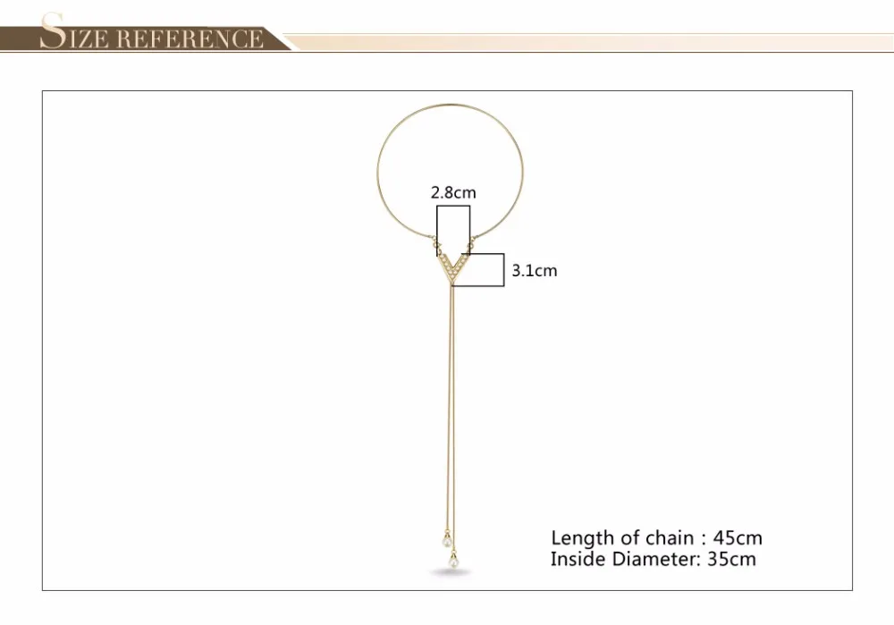 Viennois Золотой Цвет V-shaped Ожерелья& Lariats для Женщин Моменты Искусственный Жемчуг Длинные Ожерелья Женские Ожерелья Ювелирных Изделий