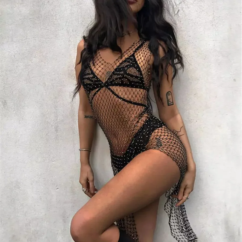diamond bathing suit cover up