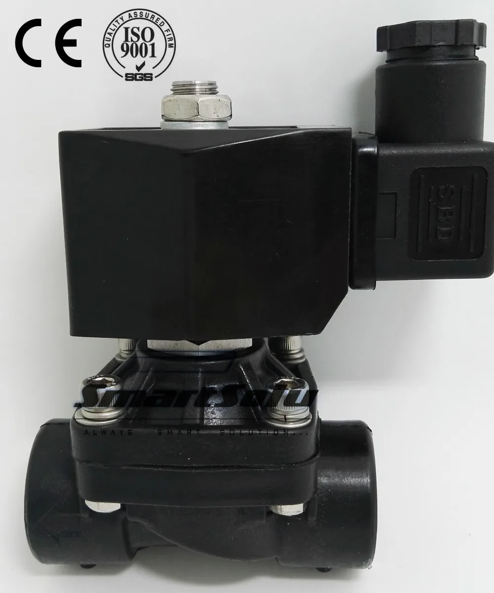

Free Shipping, 5pcs DN15 ASCO AS8210G2 plastic material water Solenoid Valve Normally Closed  2W160-15P NBR DC24V AC110V AC220V
