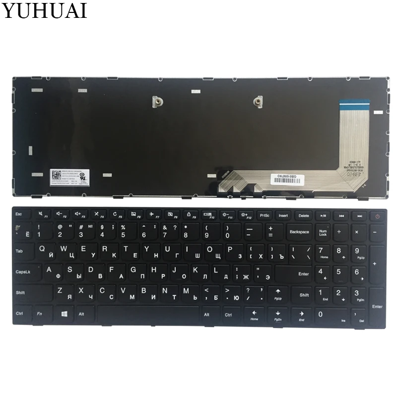 New RU keyboard For Lenovo IdeaPad 110 15ISK 110 17ACL 110