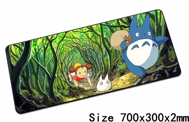 Totoro коврики для мыши 70x30 см Коврик для мыши notbook компьютерный коврик для мыши лучший игровой коврик для мыши геймер для клавиатуры коврик для мыши для ноутбука