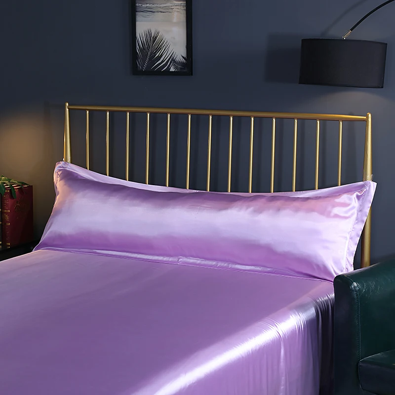 Разноцветный дизайнерский длинный Чехол для подушки из искусственного шелка и сатина, наволочка для подушки, чехол для подушки для здорового стандарта 48*120 см/48*150 см# sw